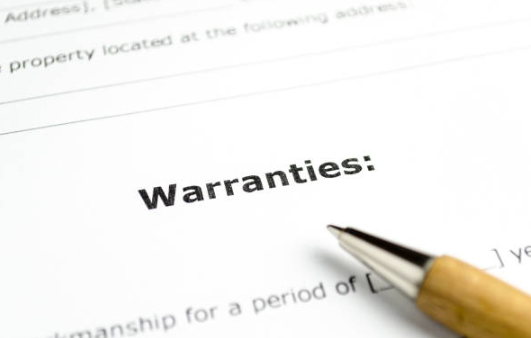 Check for warranties