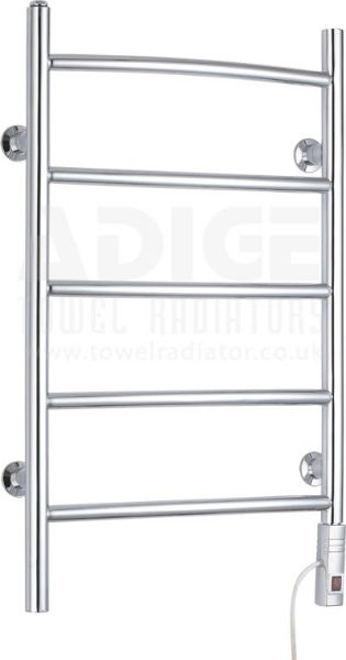 Picture of 500mm Wide 800mm High Electric Towel Rail in Chrome