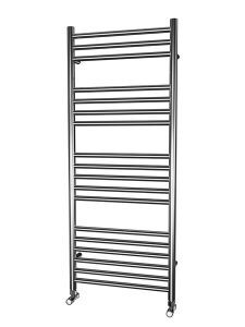 Picture of 500mm Wide 1200mm High FLAT Stainless Steel Towel Radiator