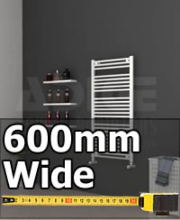 Picture for category 600mm Wide Towel Radiators & Heated Towel Rails for Bathrooms