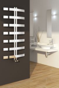 Picture of RIESI 600mm Wide 1200mm High Stainless Steel Designer Radiator