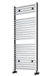 Picture of 500mm Wide 800mm High Chrome FLAT Eco Heated Towel Rail