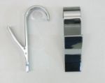 Picture of Pair of Towel & Bath Robe Y-Hook For Round Tube Towel Rails