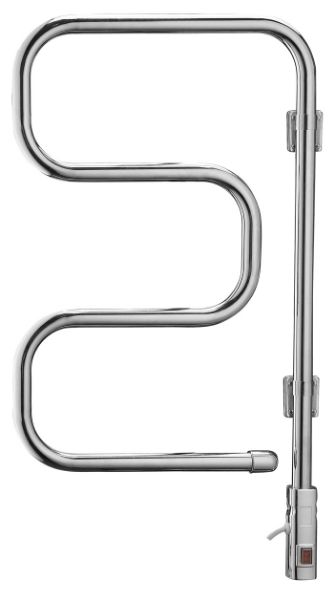 Picture of 400mm Wide 720mm High Stainless Steel Swivel Electric Towel Rail