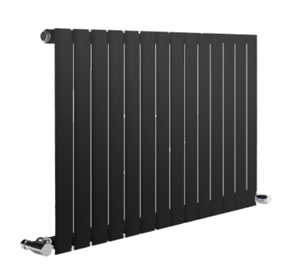 Picture of NEVA 1180mm Wide 550mm High Anthracite Radiator - Single