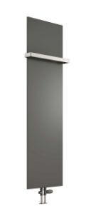 Picture of SLIMLINE 600mm Wide 600mm High Radiator With Hanging Rail - Anthracite