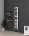 Picture of White Bathroom Towel Rail  300mm Wide 1500mm High