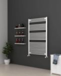Picture of White Bathroom Towel Rail 800mm Wide 1200mm High
