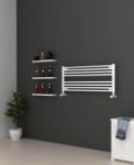 Picture of White Bathroom Towel Rail  1000mm Wide 400mm High