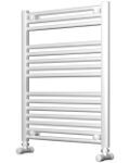 Picture of White Bathroom Towel Rail  600mm Wide 750mm High