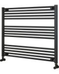 Picture of Anthracite Towel Radiator 1000mm Wide 800mm High