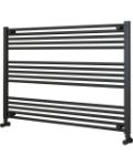 Picture of Anthracite Towel Radiator 1200mm Wide 800mm High