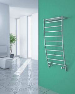 Picture of POLIFEMO Designer Towel Radiator - 600mm Wide 1200mm High in Chrome