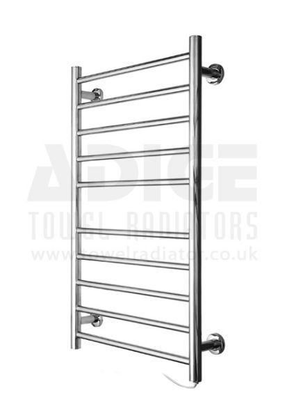 Picture of Stainless Steel Electric Towel Rail 530mm Wide | 870mm High