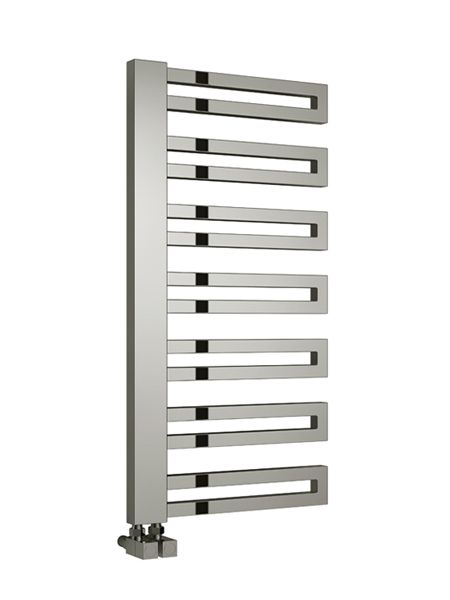 Picture of GINOSA 500mm Wide 1000mm High Chrome Designer Towel Radiator