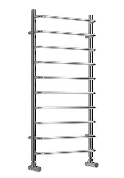 Picture of ALIANO 500mm Wide 500mm High Chrome Designer Towel Radiator