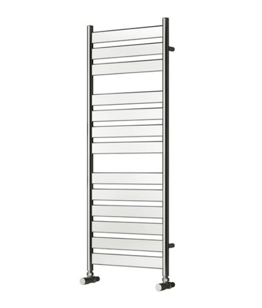 Picture of CARPI 400mm Wide 1200mm High Chrome Designer Towel Radiator