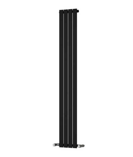Picture of OSIMO 290/1800mm Designer Bathroom Radiator - Vertical Black