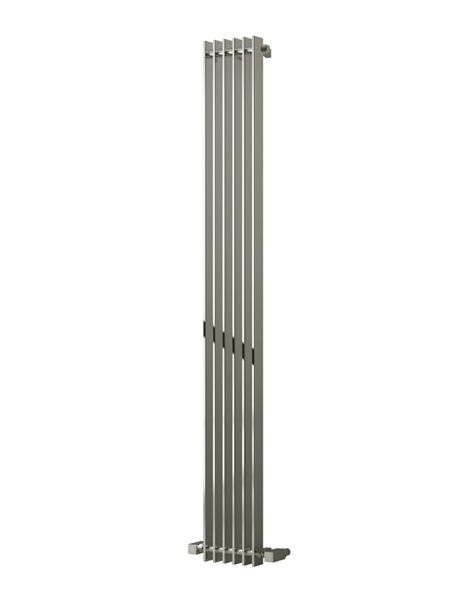 Picture of VENESO 240mm Wide 1800mm High Designer Bathroom Radiator - Vertical Chrome