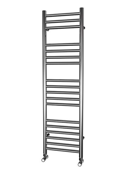 Picture of 350mm Wide 1200mm High FLAT Stainless Steel Towel Radiator