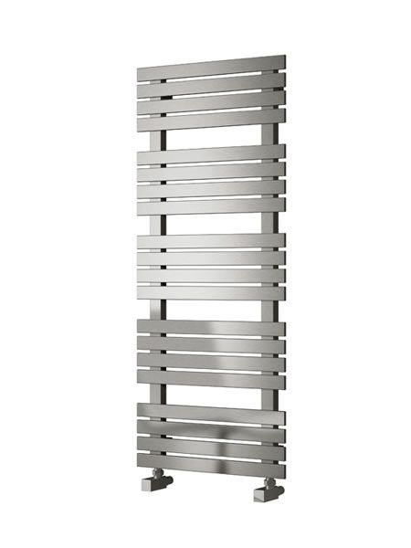 SIENNA 500mm Wide 1190mm High Stainless Steel Towel Radiator