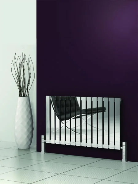 CALIX 435mm Wide 600mm High Stainless Steel Designer Radiator
