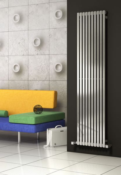 Picture of XEINA 245mm Wide 1800mm High Stainless Steel Designer Radiator
