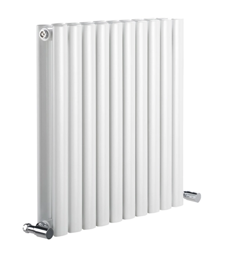 NEVA 413mm Wide 550mm High White Radiator - Double