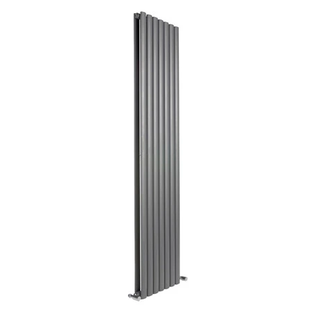 NEVA 295mm Wide 1500mm High Anthracite Radiator - Double