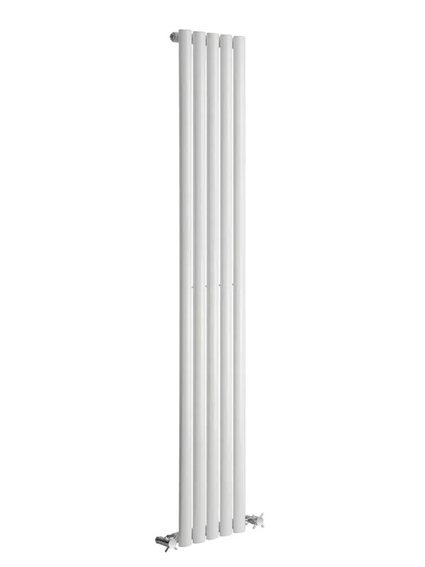 NEVA 295mm Wide 1800mm High White Radiator - Single