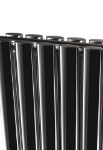 Picture of OLIVER 290mm Wide 1800mm High Elliptical Tube Stainless Steel Radiator- Polished Double