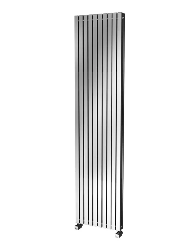 LUISA 430mm Wide 1800mm High Aluminium Radiator - Oxidised