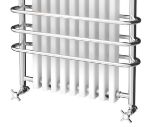 Picture of LADONNA 570mm Wide 1000mm High Aluminium Traditional Column Radiator - White