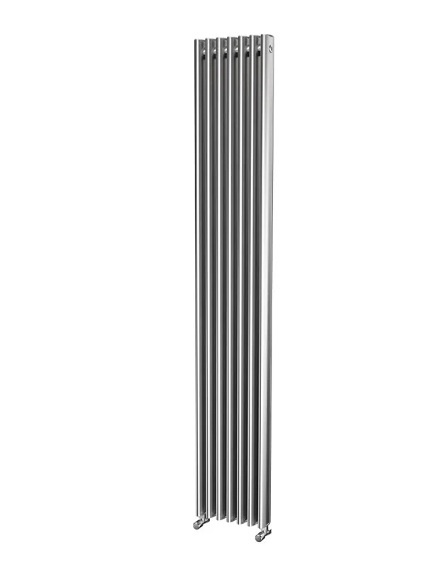 ORLANDA 296/1800 Oval Tube Aluminium Radiator - Oxidised