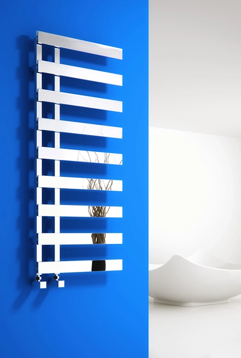 FLORINA 500mm Wide 800mm High Chrome Designer Radiator