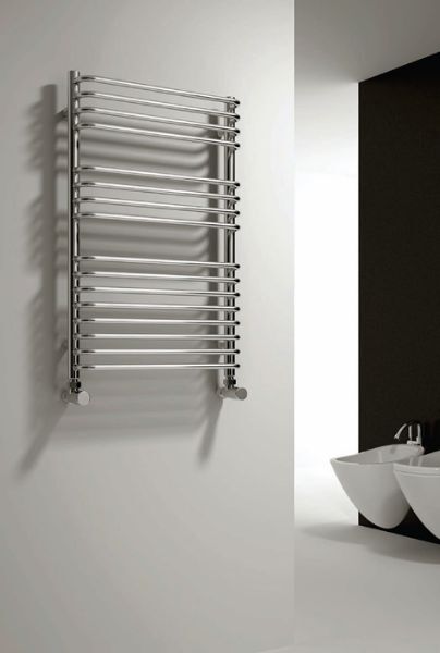 Picture of ISARO 500mm Wide 1100mm High Chrome Designer Radiator