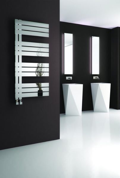 Picture of RICADI 500mm Wide 1140mm High Stainless Steel Towel Radiator