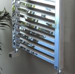 Picture of SAHLA Square Tube Designer Towel Radiator - 500mm Wide 1600mm High