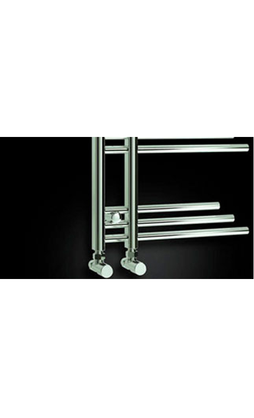 PALMARI 500mm Wide 900mm High Chrome Designer Towel Radiator