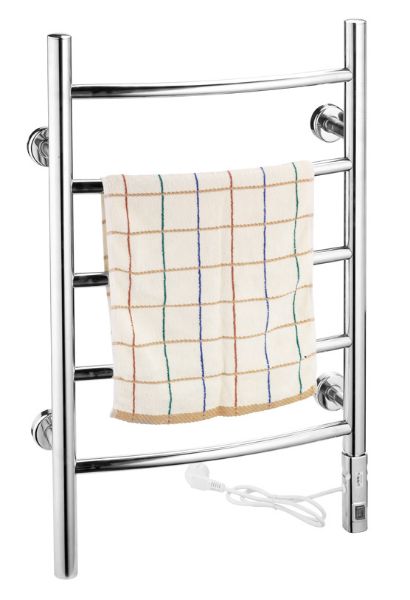 Picture of Stainless Steel Electric Towel Rail 500mm Wide 800mm High