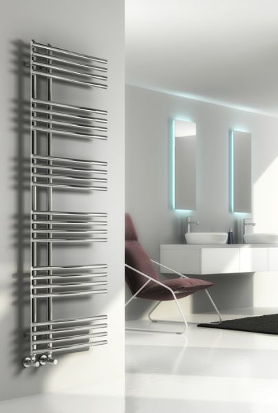 Picture of ELISA 500mm Wide 1000mm High Designer Towel Radiator