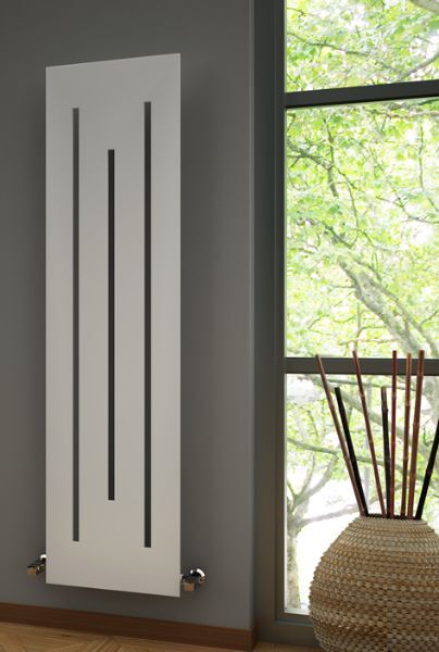 Picture of LINE 490mm Wide 1800mm High ANTHRACITE Designer Radiator 