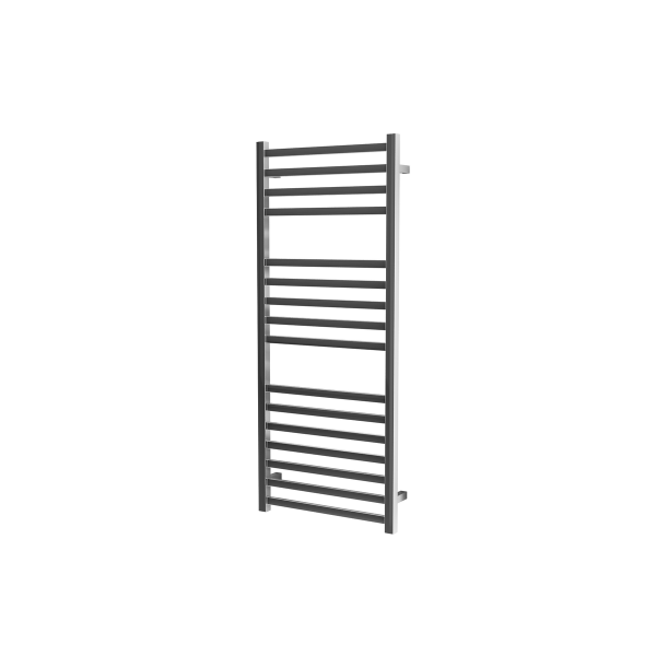 Picture of 500mm Wide 1200mm High Square Tube Stainless Steel Heated Towel Rail