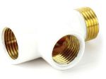 Picture of Tee Pipe - Dual Fuel Adaptor in White