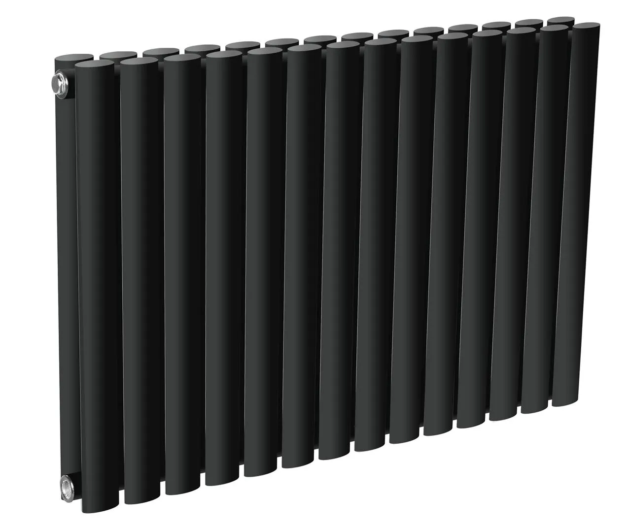 NEVA 590 mm Wide 550mm High Anthracite Radiator - Double