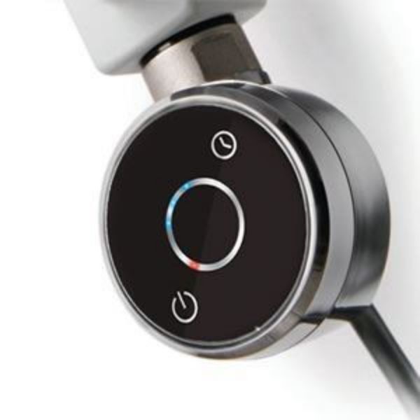 Thermostatic Electric Heating Element with Timer 300 Watt - Chrome