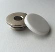 Concealed Blanking Plug & Cover Cap - White
