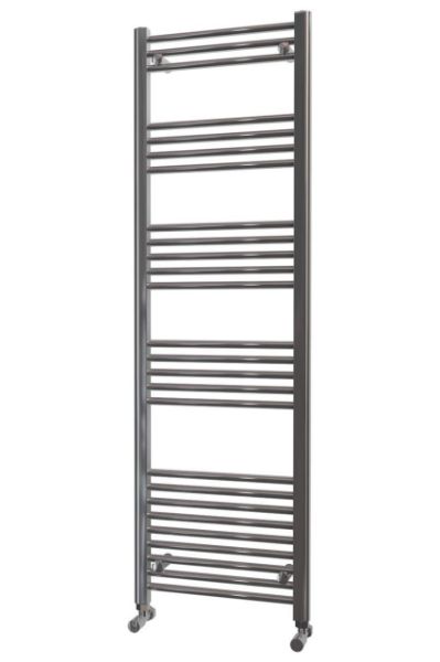 500mm Wide 1600mm High Chrome Heated Towel Rail