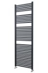 600mm Wide 1785mm High Anthracite Heated Towel Rail
