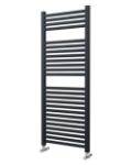 500mm Wide 1230mm High Anthracite Heated Towel Rail